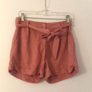 Pink She and Sky Shorts by ModCloth. Size Medium.